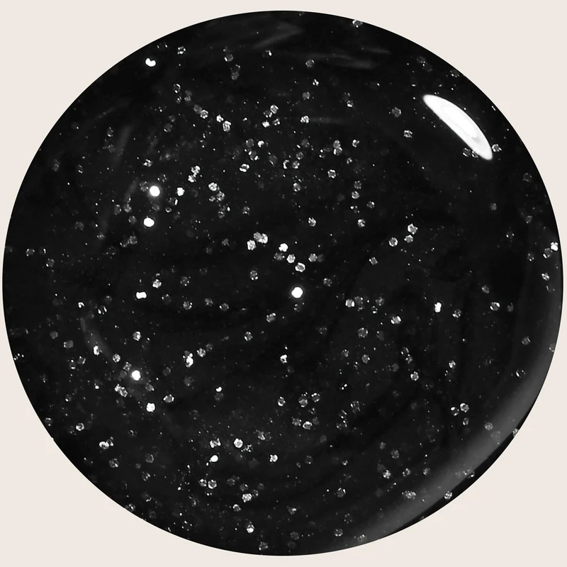 Farbgel Black Glitter 5ml | F101