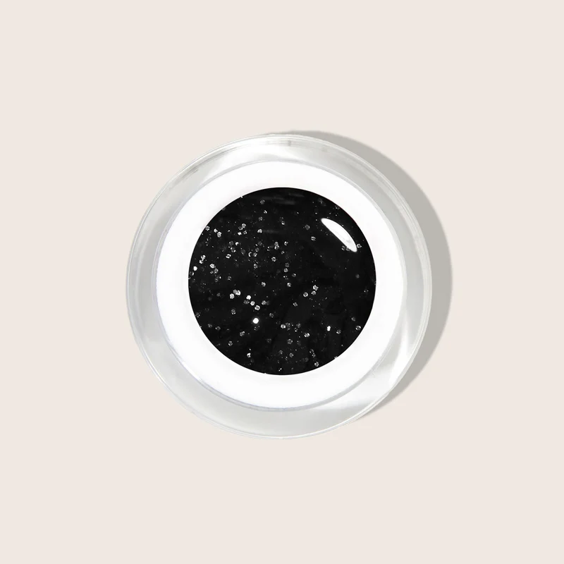 Farbgel Black Glitter 5ml | F101