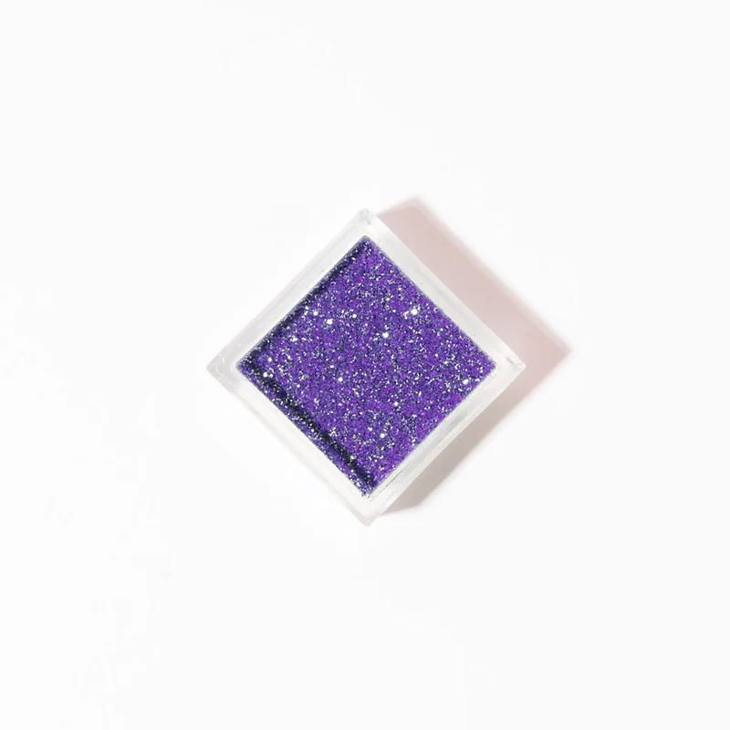 Glitterpuder violett