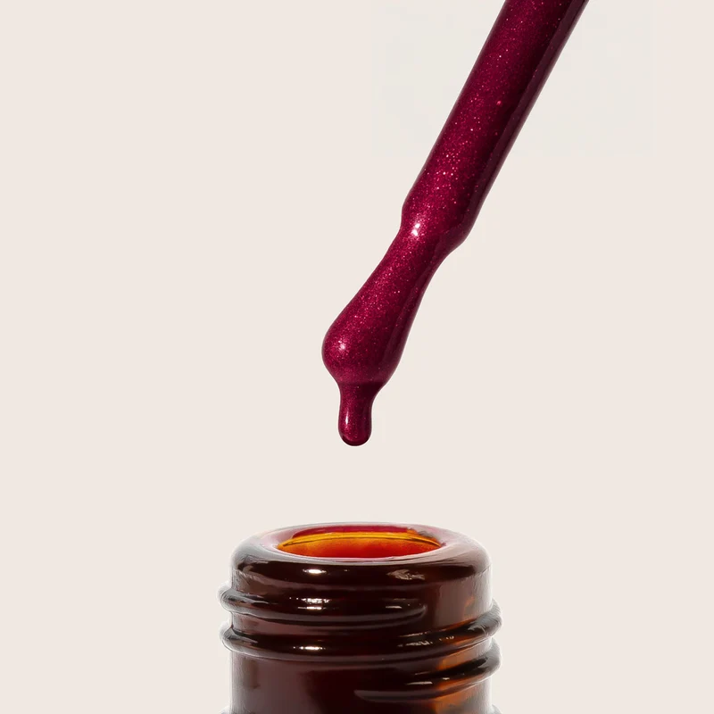 emmi Shellac UV-Lack Maroon Red 15ml | L111