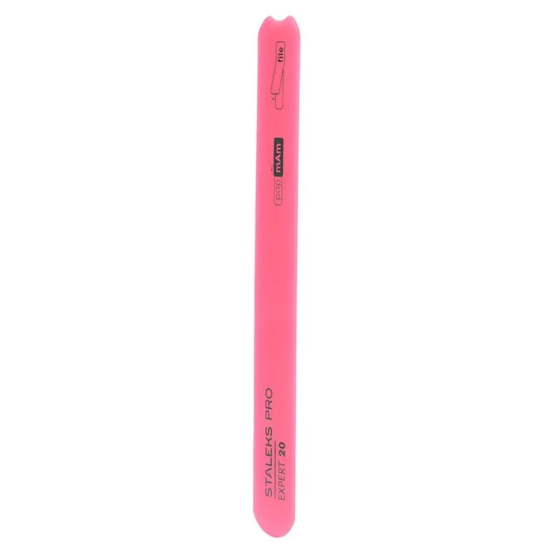 STALEKS PRO Expert 20 Reusable metal base nail file, Straight, manicure nail tools SPBE-20