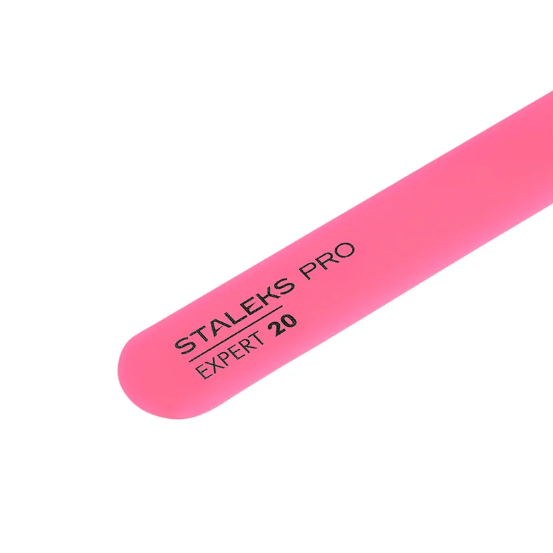 STALEKS PRO Expert 20 Reusable metal base nail file, Straight, manicure nail tools SPBE-20