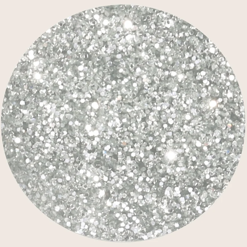 Glitter Farbgel Silver 5ml | F267