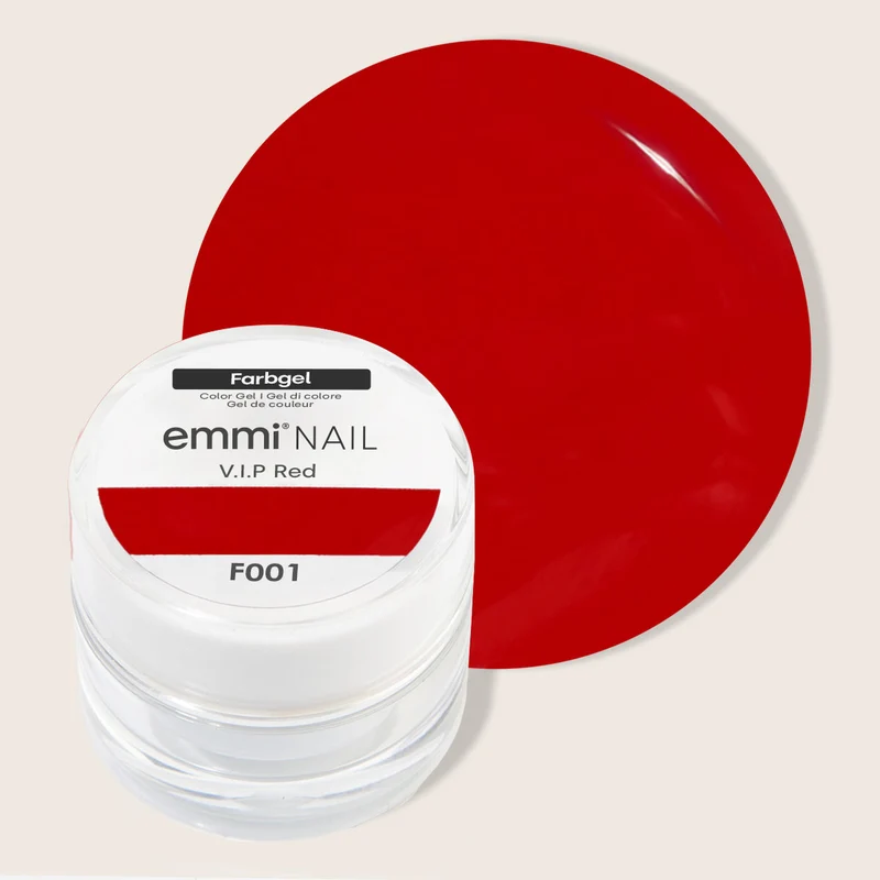 Farbgel V.I.P. red 5ml | F001