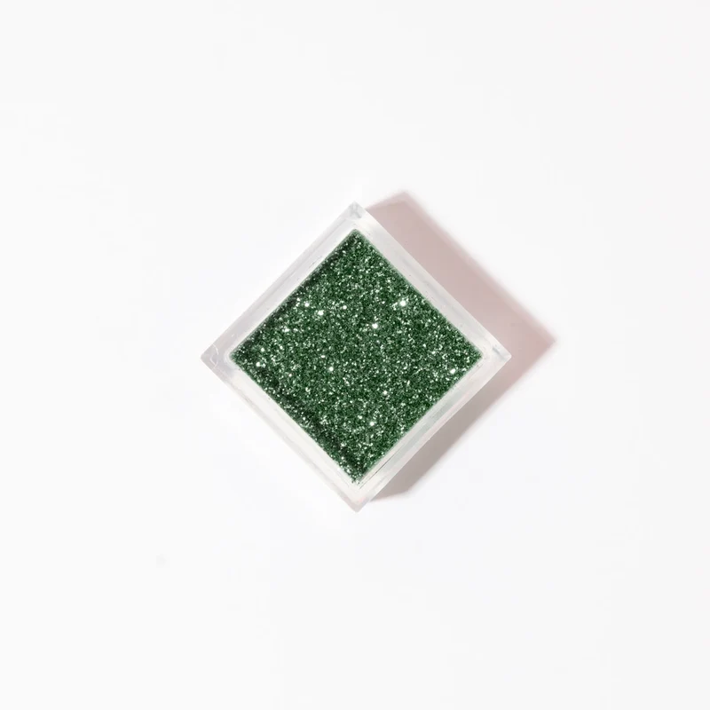 Glitterpuder khaki