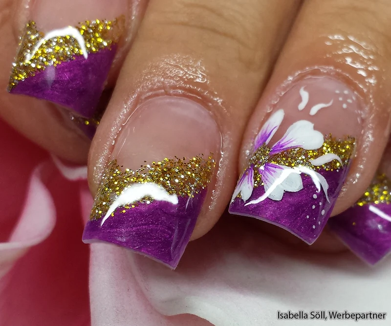 Glitterpuder gold