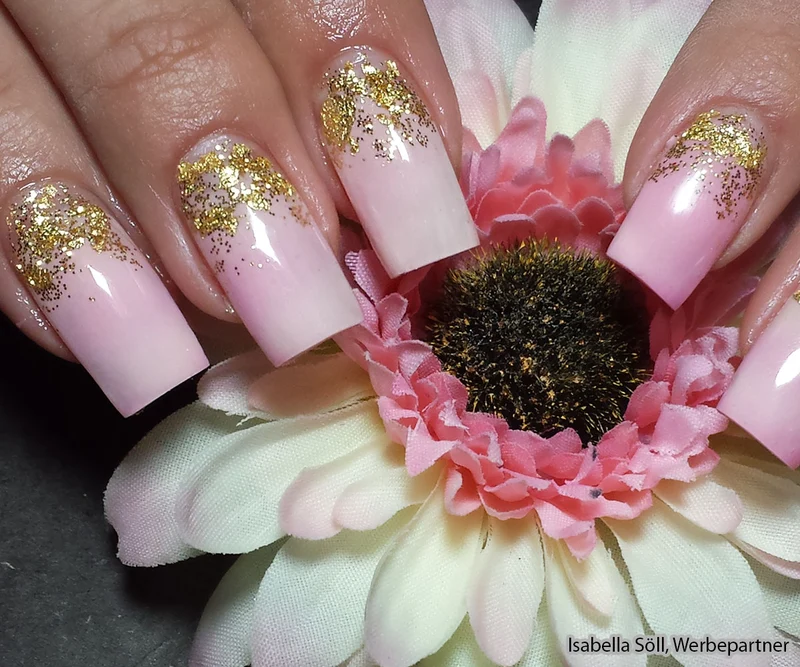 Glitterpuder gold