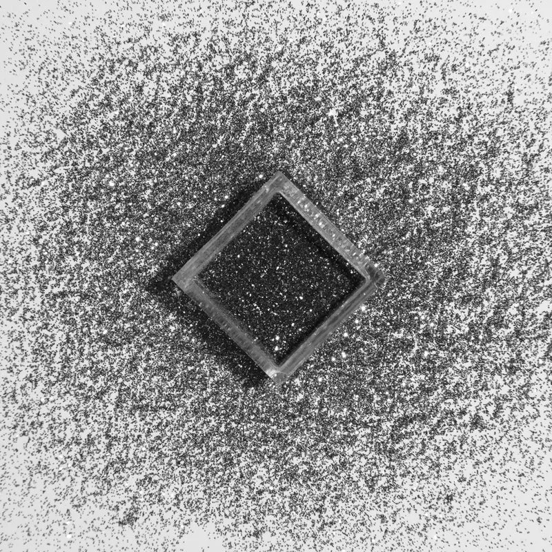Glitterpuder schwarz 5g