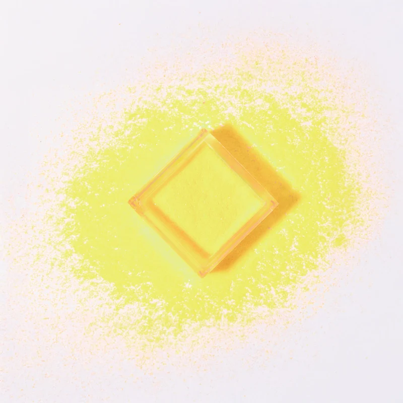 Glitterpuder neon-gelb