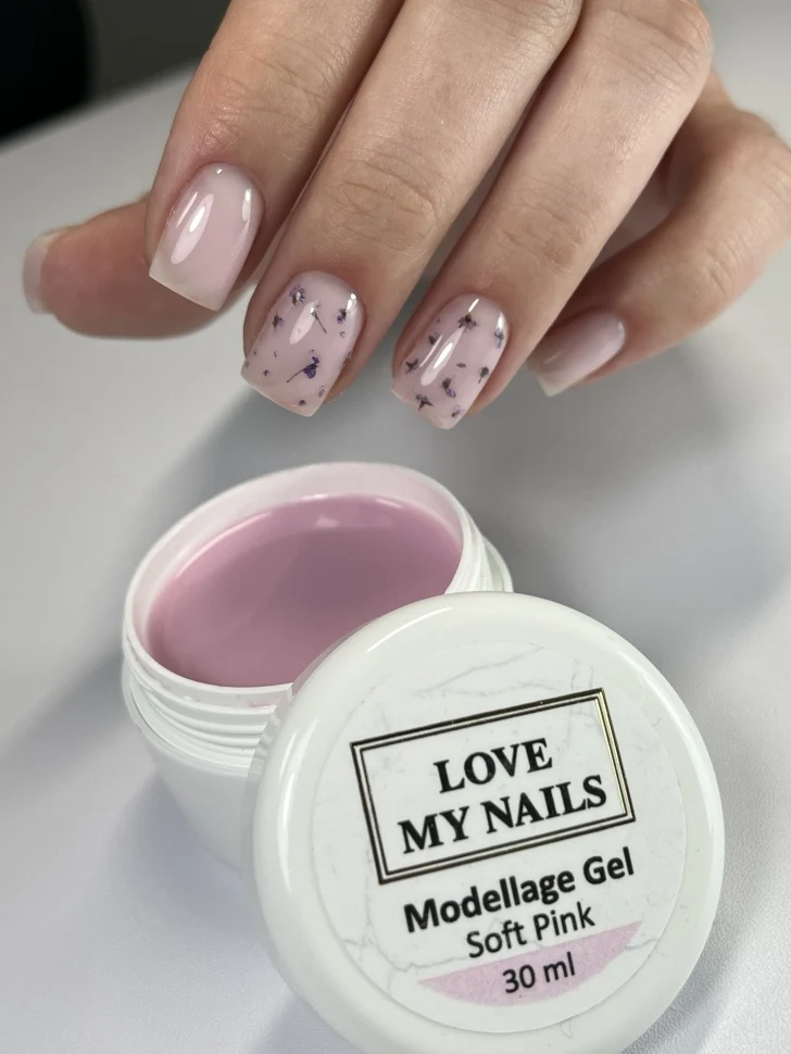 Modellage Gel SOFT PINK selbstglättend 5ml-60ml (TPO-free)