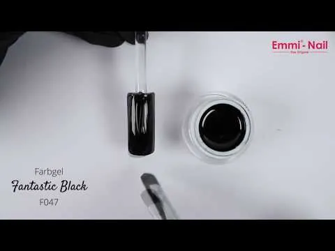 Farbgel Fantastic Black 5ml | F047