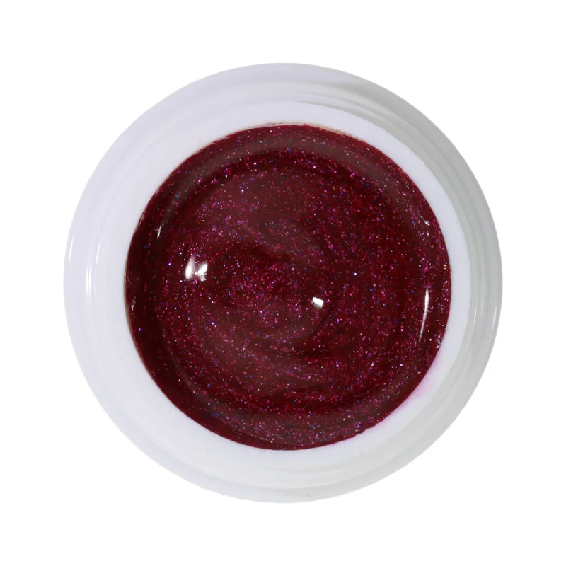 #647 Premium-GLITTER Color Gel 5ml Rot
