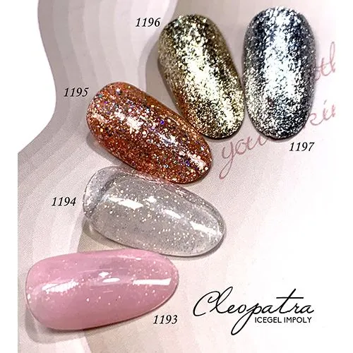 ICEGEL Cleopatra gel nail polish 1193-1197