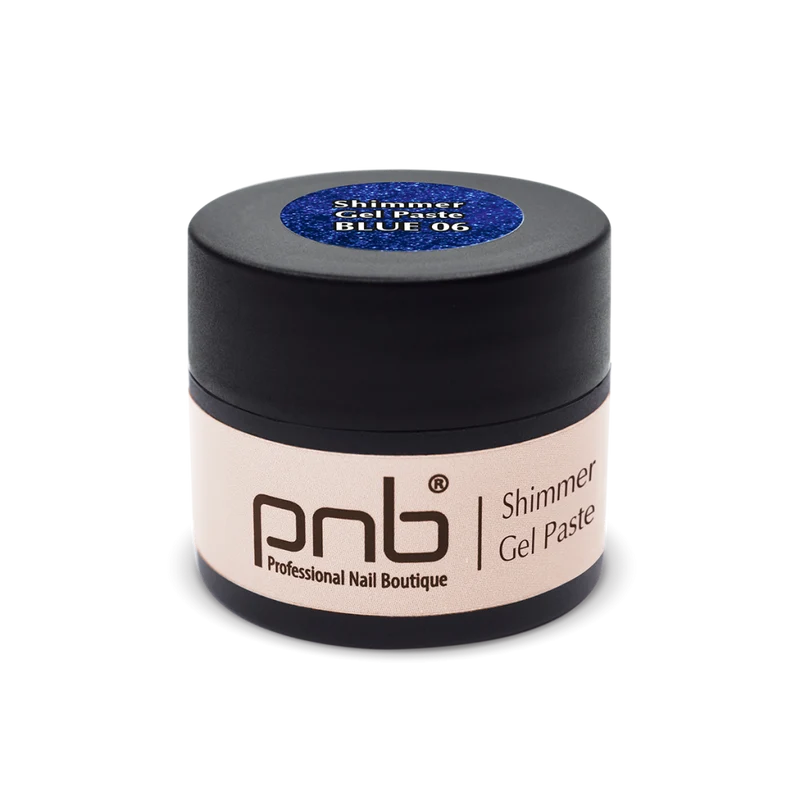PNB Shimmer Gel Paste PNB Blue 06, 5 ml