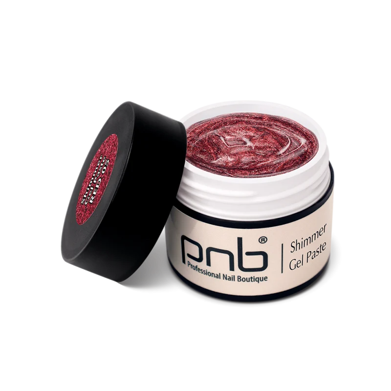 PNB Shimmer Gel Paste PNB Red 05, 5 ml