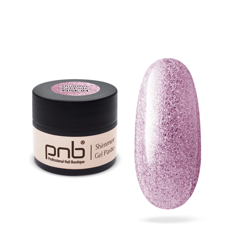 PNB Shimmer Gel Paste PNB Pink 04, 5 ml