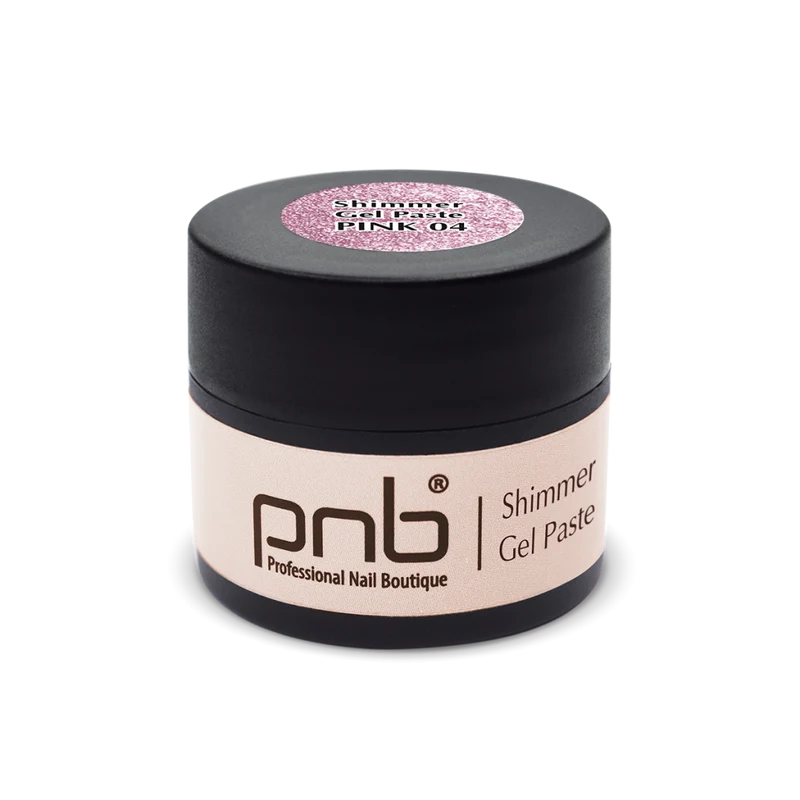 PNB Shimmer Gel Paste PNB Pink 04, 5 ml