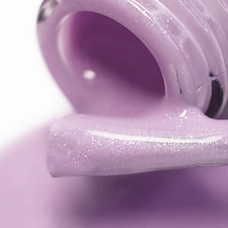 PNB sparkling lavender gel nail polish 072 Foxtrot