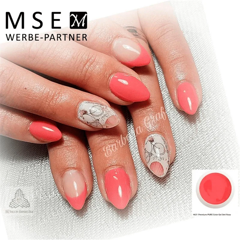 #631 Premium-PURE Color Gel 5ml Rosa