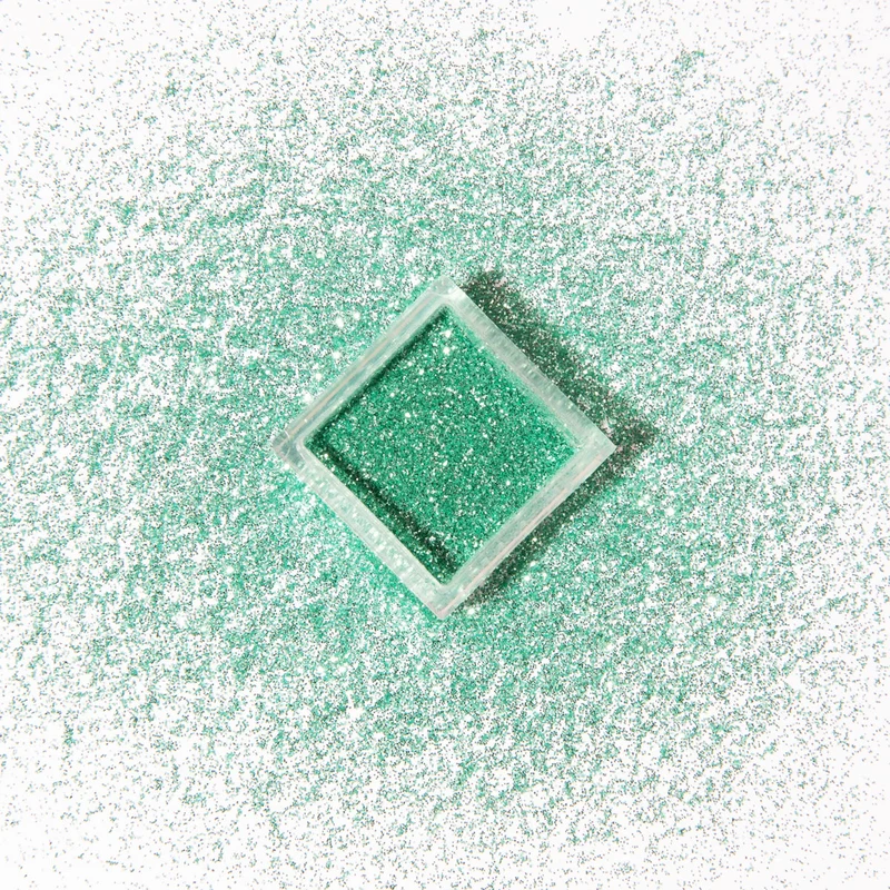 Glitterpuder mint