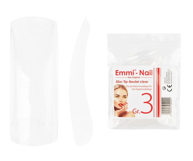 Tip-Beutel Clear 50St., Gr. 3