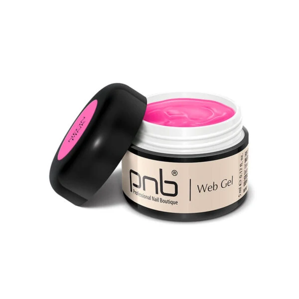 PNB Gel paint for spider web WEB-Gel, Neon Pink 5 ml
