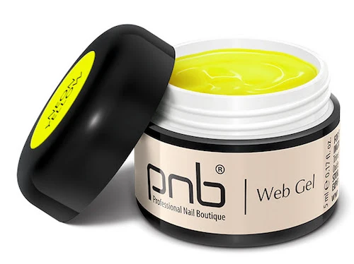 PNB Gel paint for spider web WEB-Gel, Neon Yellow 5 ml