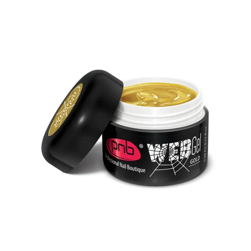 PNB Gel paint for spider web WEB-Gel, Gold 5 ml