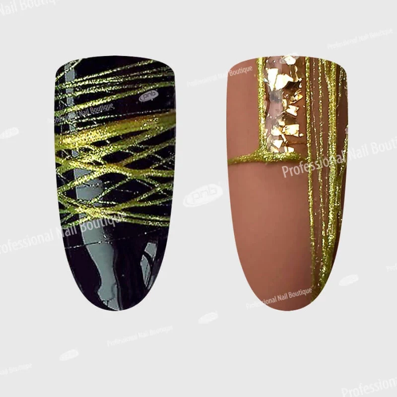 PNB Gel paint for spider web WEB-Gel, Gold 5 ml