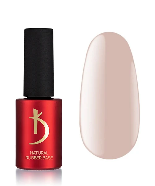 KODI Natural Rubber Base ivory gel nail polish, 15ml