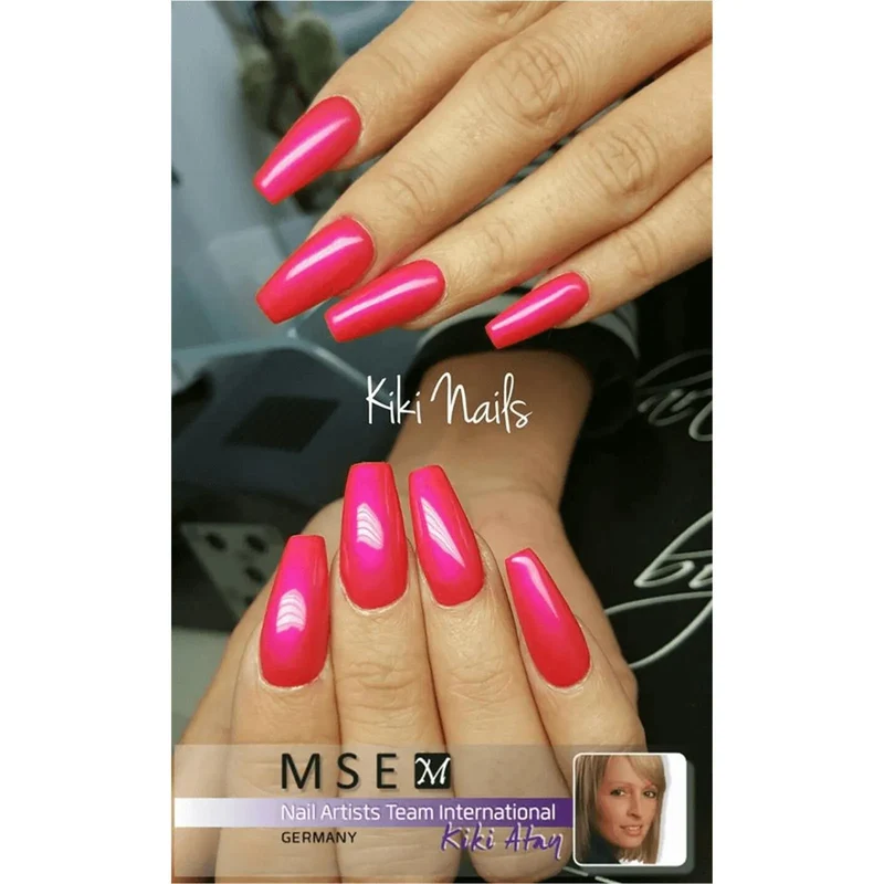 #495 Premium-EFFEKT Color Gel 5ml Neon-Pink mit dezentem Schimmer