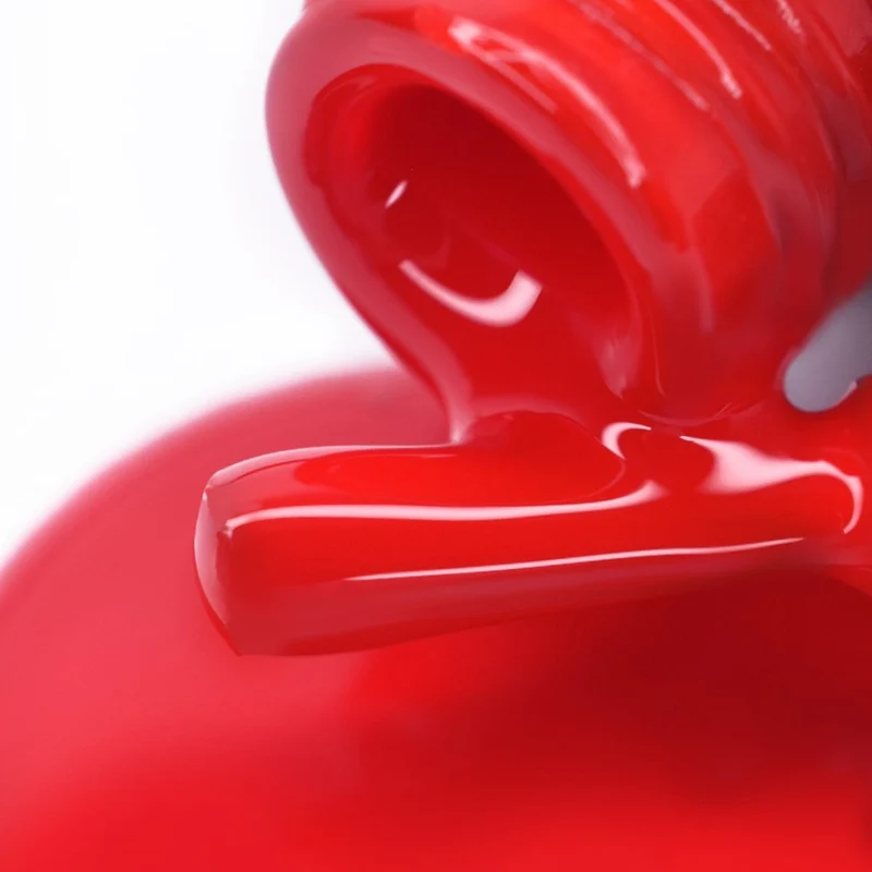 PNB red gel nail polish 334 Chrysler