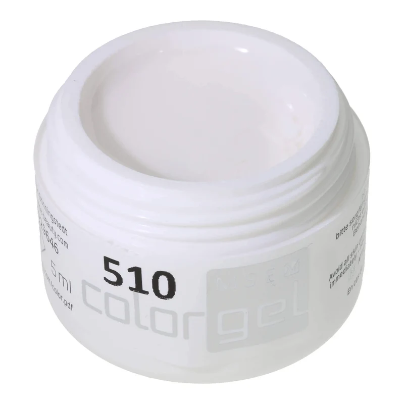 #510 Premium-PURE Color Gel 5ml Cremeweiss