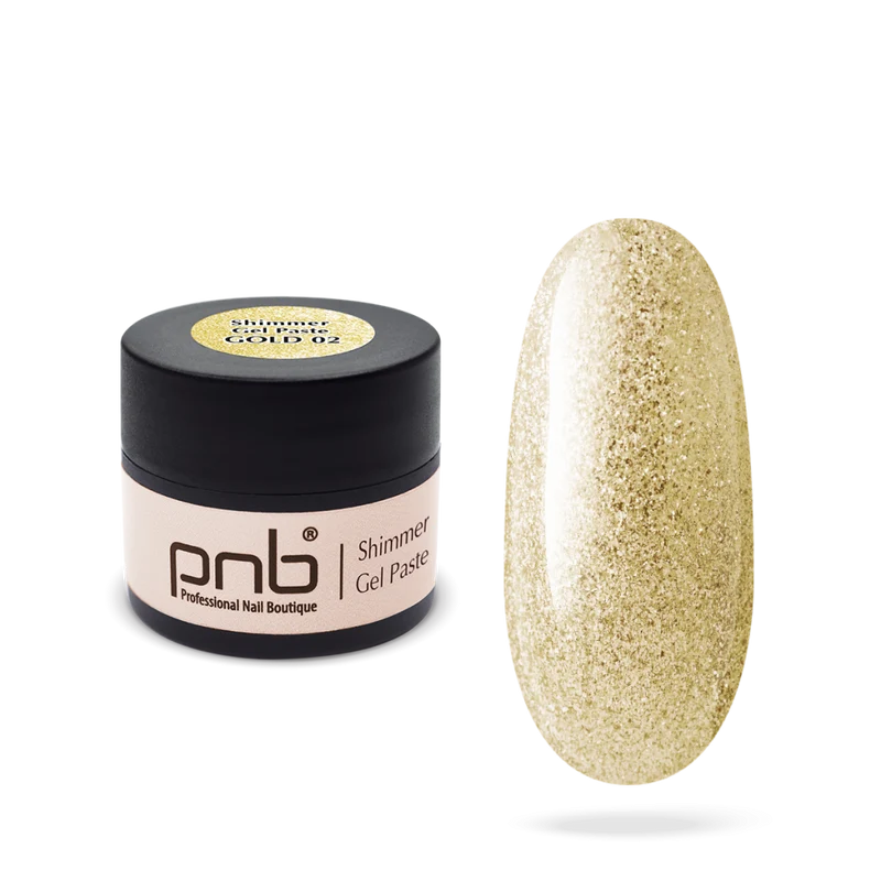 PNB Shimmer Gel Paste PNB Gold 02, 5 ml
