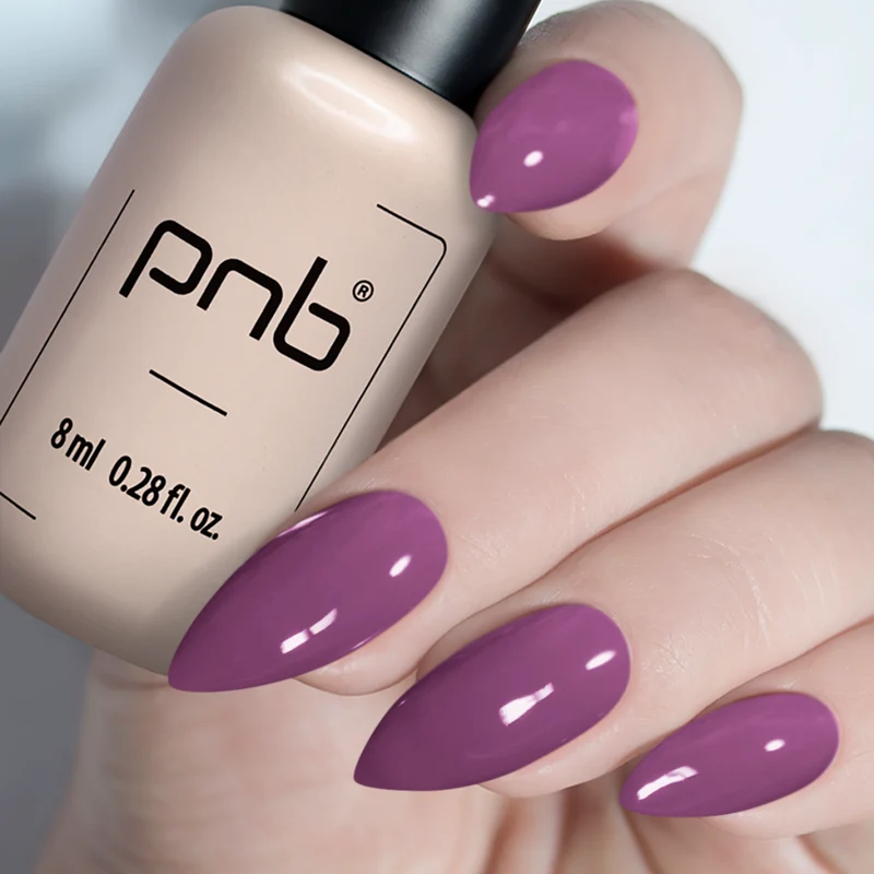 PNB purple gel nail polish 202 Big Dream