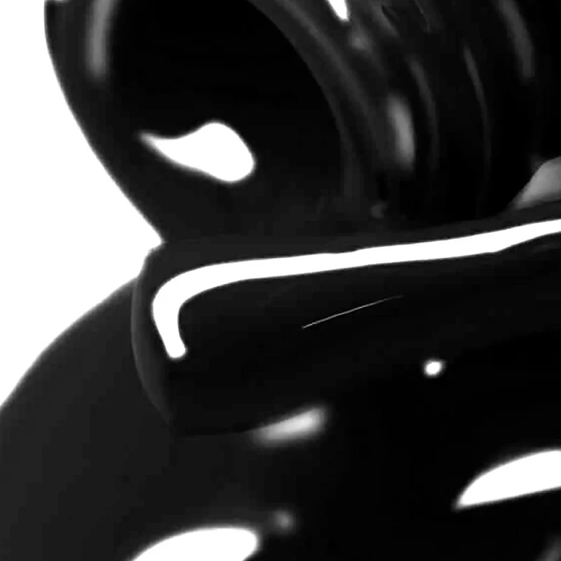 PNB black gel nail polish 023 Dark Black