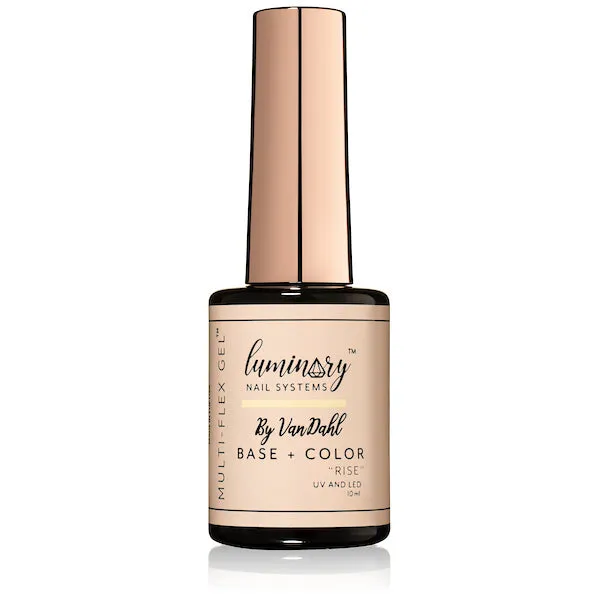 Luminary Yellow base coat gel nail polish "Rise" multi flex 10ml or 30ml