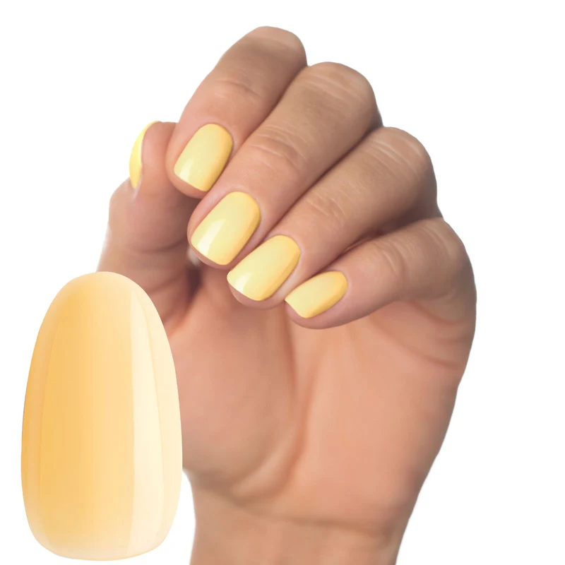 Luminary Yellow base coat gel nail polish "Rise" multi flex 10ml or 30ml