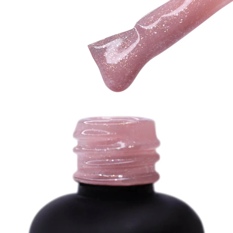 PNB Camouflage base coat pink beige gel nail polish Boudoir 8ml