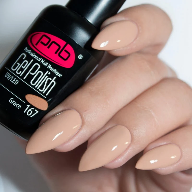 PNB tan gel nail polish 167 Grace
