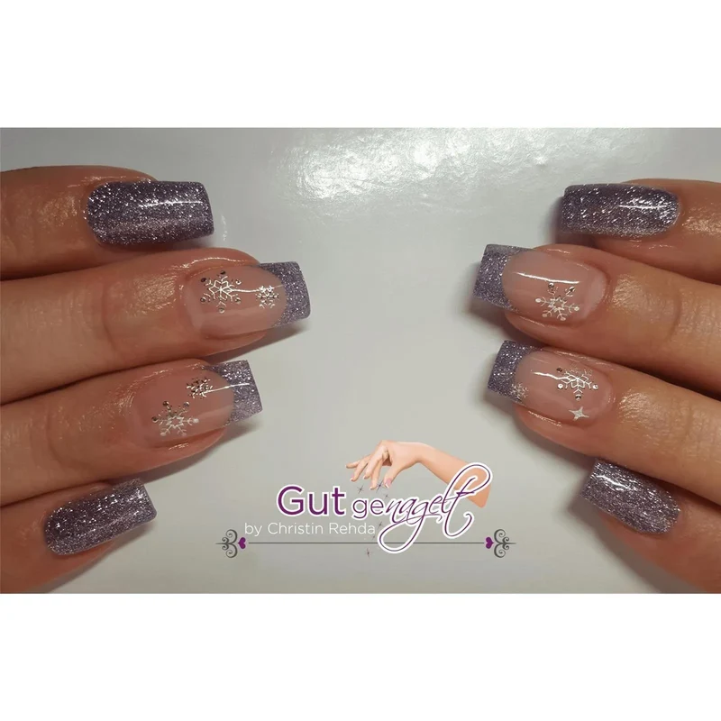 #629 Premium-GLITTER Color Gel 5ml flieder ***AUSLAUF ARTIKEL***
