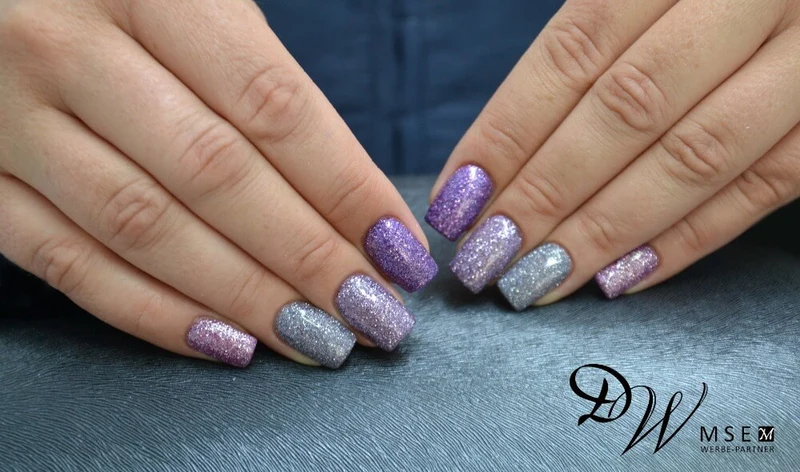 #629 Premium-GLITTER Color Gel 5ml flieder ***AUSLAUF ARTIKEL***