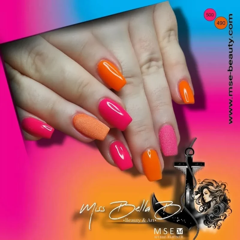 #490 Premium-PURE Color Gel 5ml Neonorange