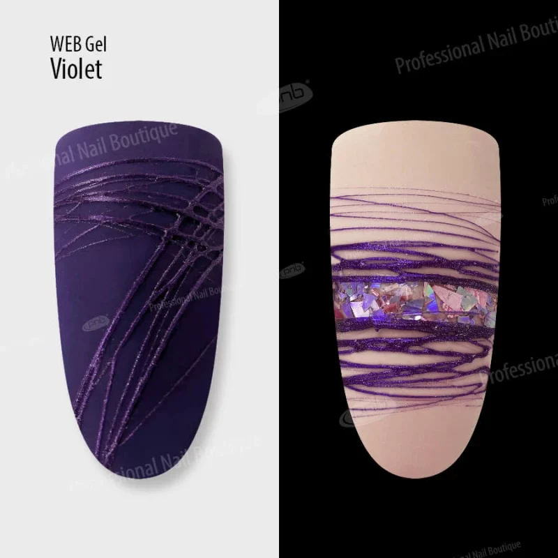 PNB Gel paint for spider web WEBGel Violet 5 ml