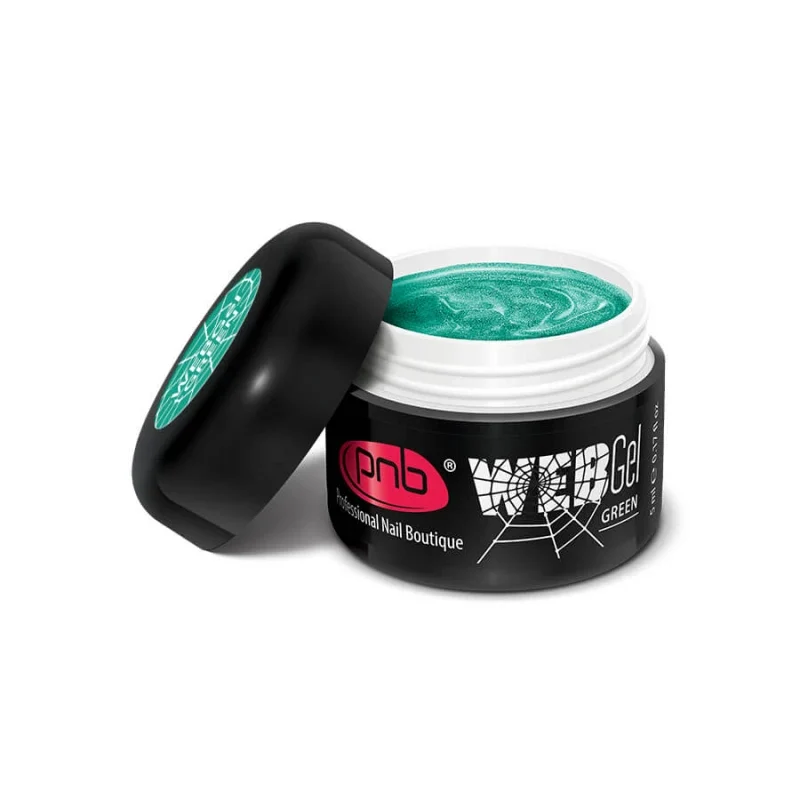 PNB Gel paint for spider web WEB-Gel, Green 5 ml