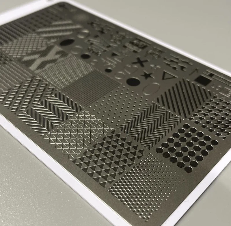 0002 by Vakula Matte stamping schablone + design blatt ART STAMPING