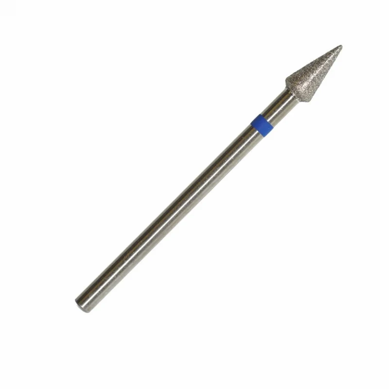 Diamantfräser Bit mittel Kegel (blau) in Größe: 1,2 mm - 4,0 mm von KMIZ