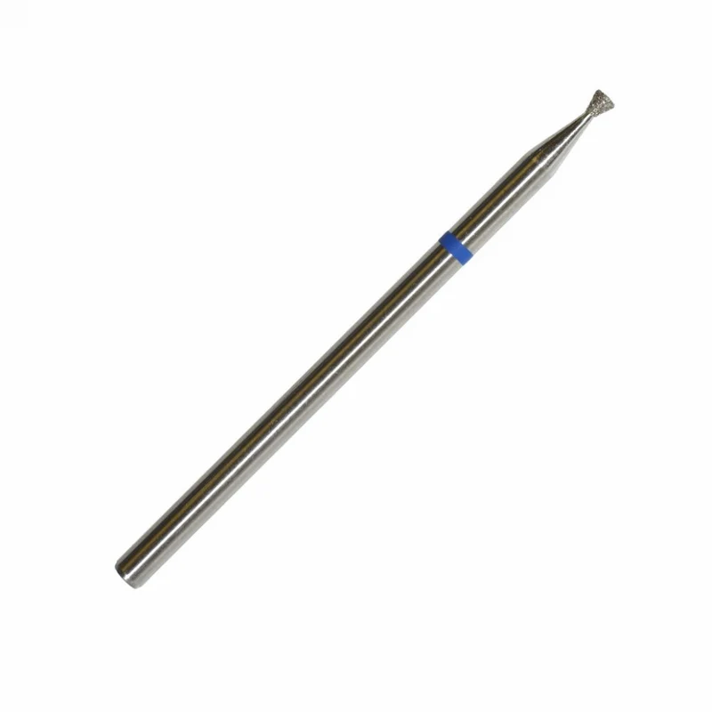 Diamantfräser Bit mittel Winkel (blau) in Größen: 1,4 mm bis 2,1 mm von KMIZ