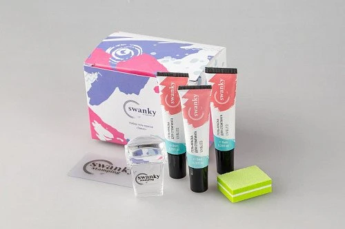 Swanky Stamping gel color set Sunset