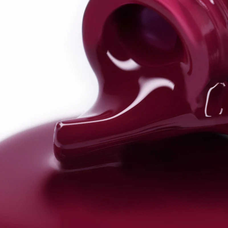 PNB dark red gel nail polish 336 Cadillac